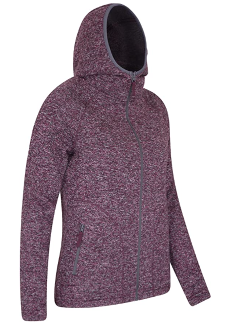 Sport Womens Fleece Jacket - Full Zip Winter Top