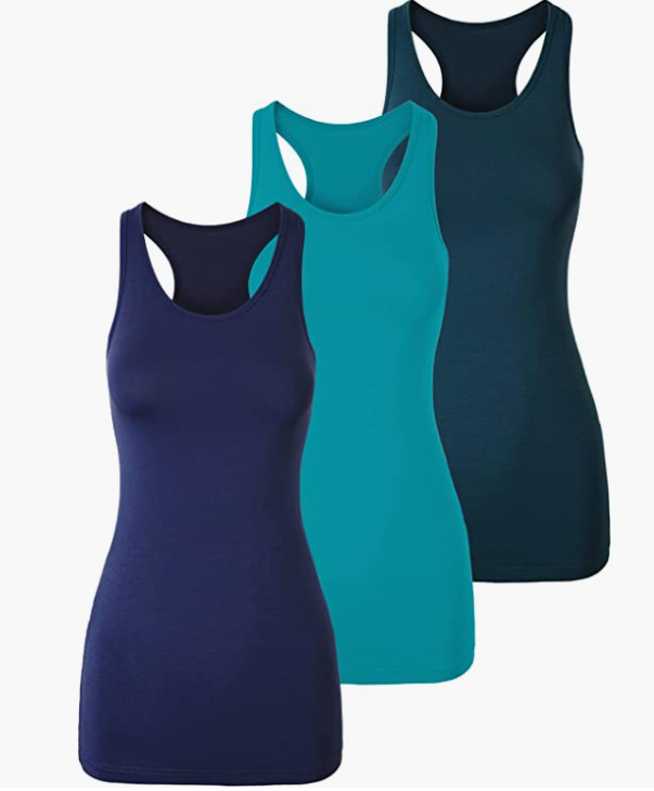 Sleeveless Yoga Shirts Workout Tops 3 Pack