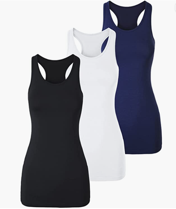 Sleeveless Yoga Shirts Workout Tops 3 Pack