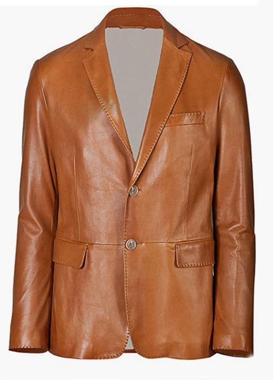 Lambskin Sport Coat Leather Classic Leather  Jacket