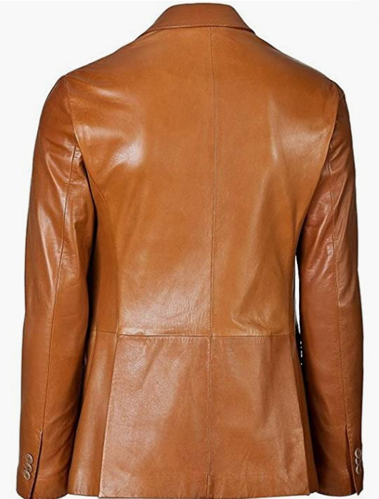 Lambskin Sport Coat Leather Classic Leather  Jacket