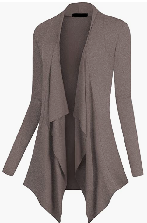 Women's Front Open Cardigan Long Sleeve