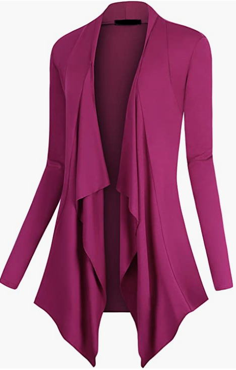 Women's Front Open Cardigan Long Sleeve