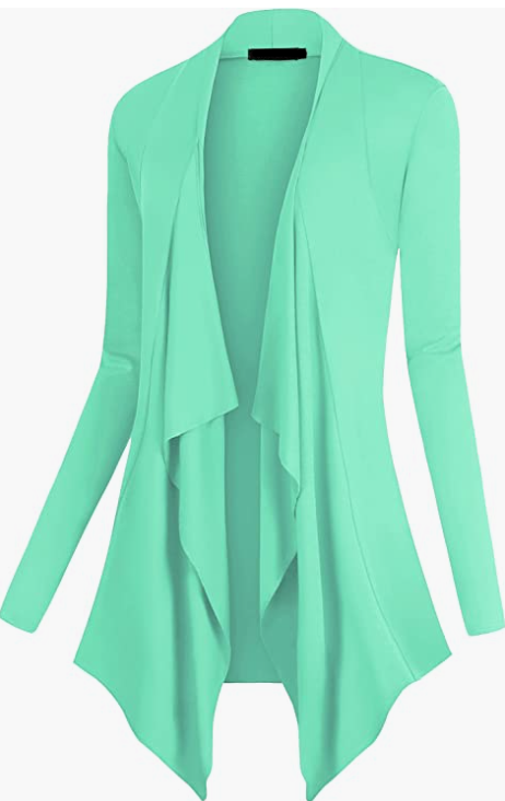 Women's Front Open Cardigan Long Sleeve