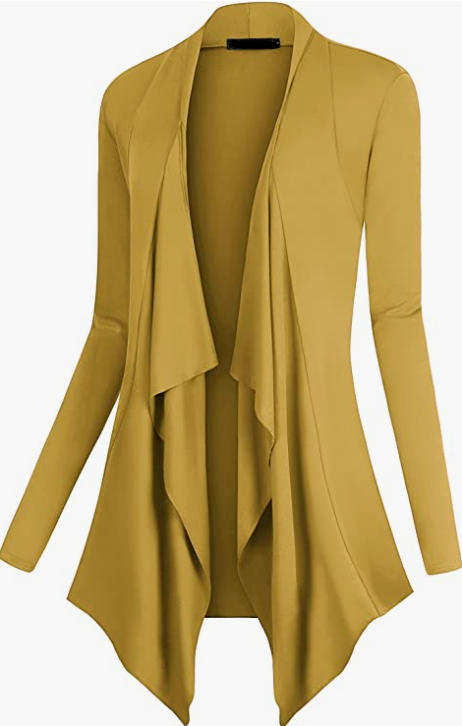 Women's Front Open Cardigan Long Sleeve