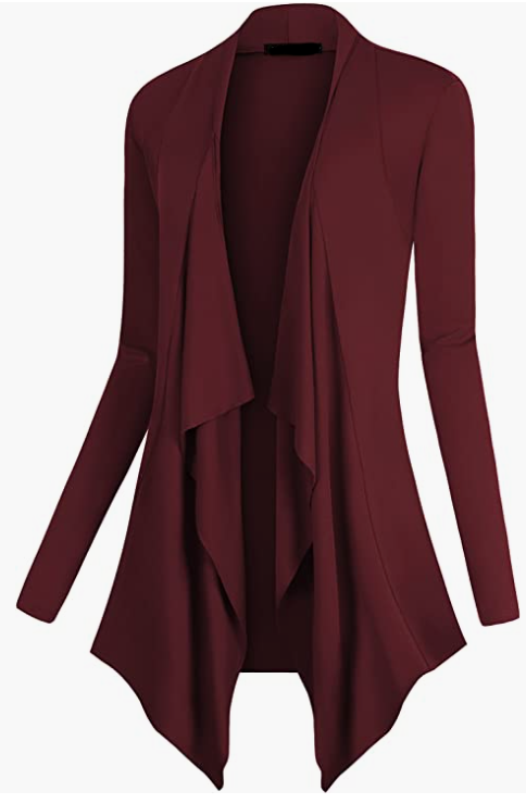 Women's Front Open Cardigan Long Sleeve