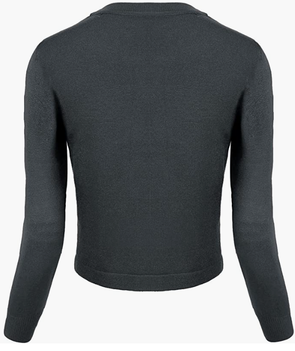 V-Neck Button Down Knitted Sweater