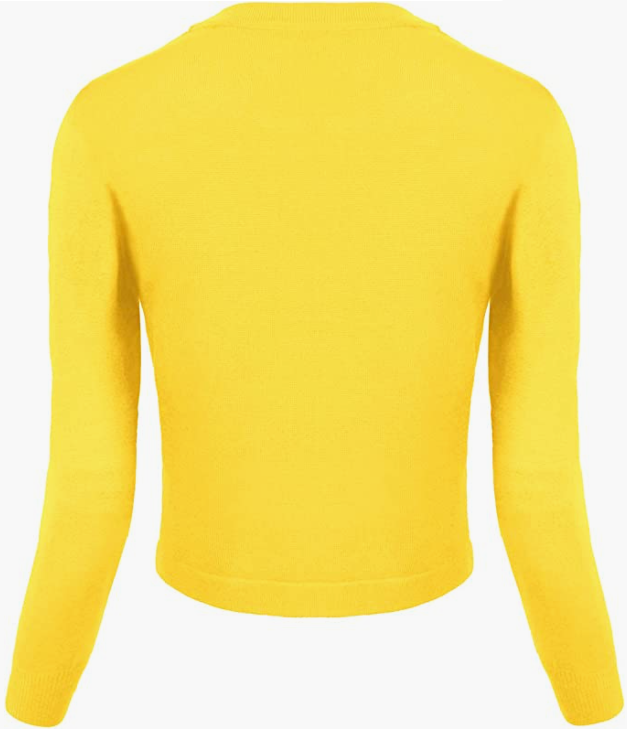 V-Neck Button Down Knitted Sweater