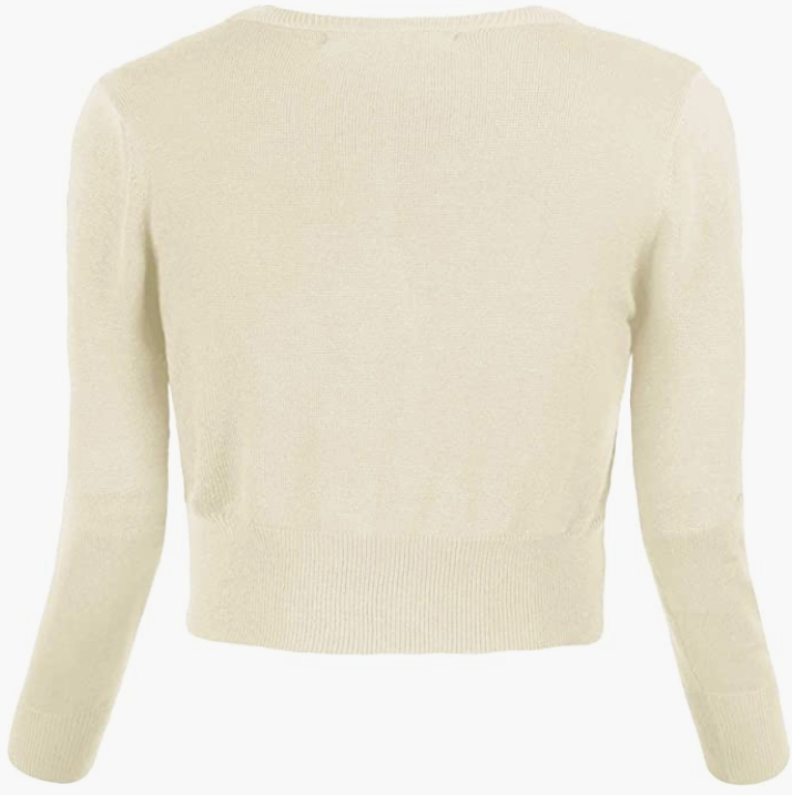 V-Neck Button Down Knitted Sweater