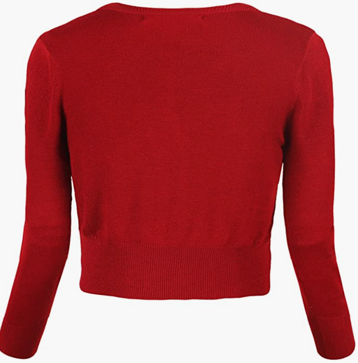 V-Neck Button Down Knitted Sweater