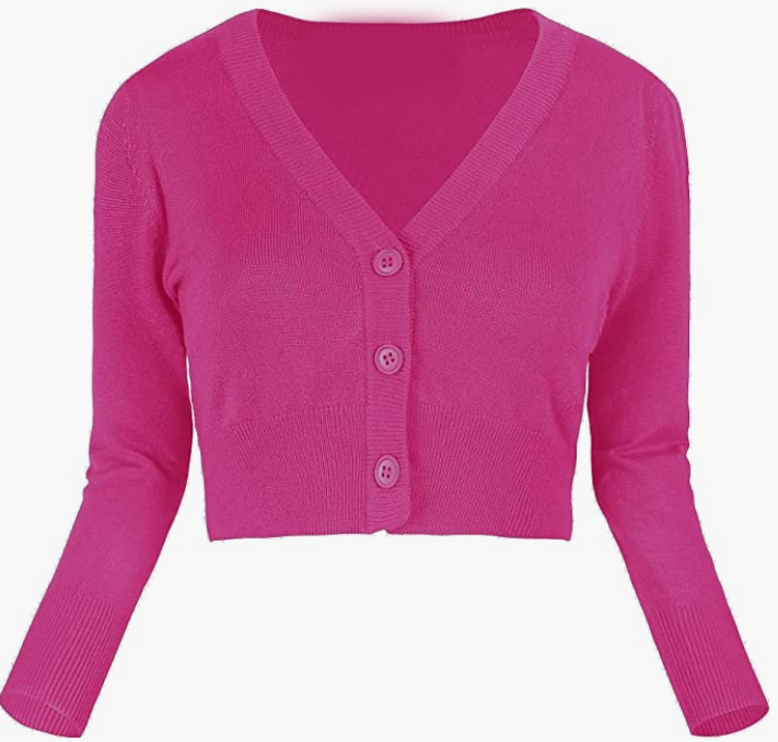 V-Neck Button Down Knitted Sweater