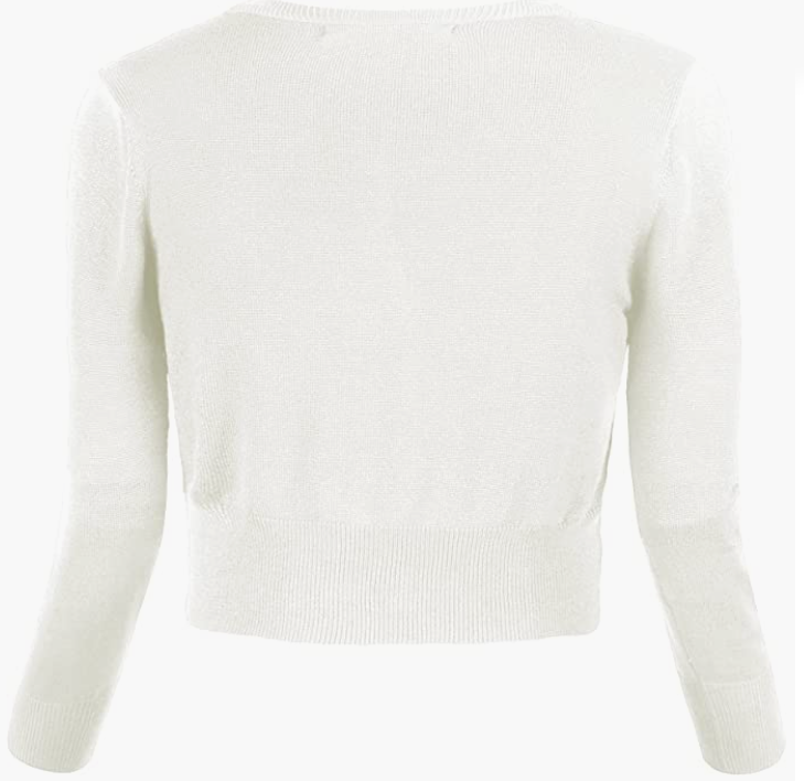 V-Neck Button Down Knitted Sweater