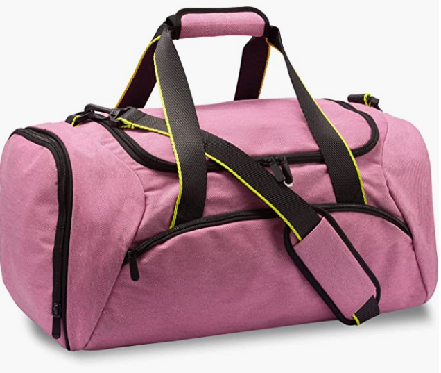 Men Women Carry Bag  with Shoes Compartment , Sturdy Sport Gym Yoga