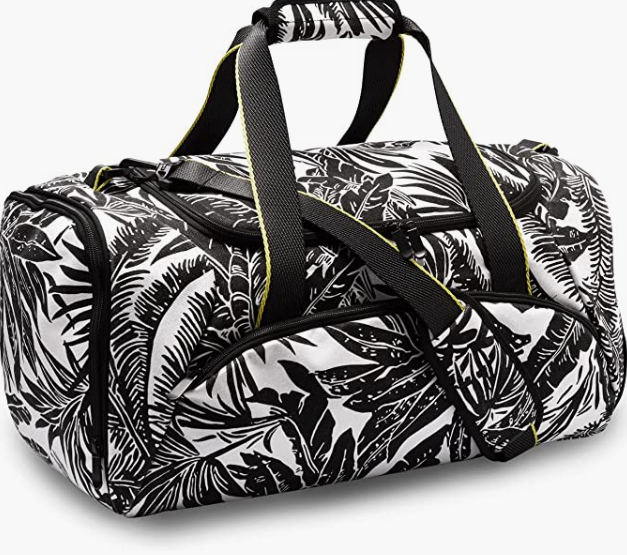 Men Women Carry Bag  with Shoes Compartment , Sturdy Sport Gym Yoga