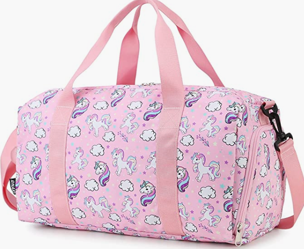 Bag for WOMEN , Girls Water Resistant Travel Bag Carry On Bag for Gym Sport with Shoe Compartment