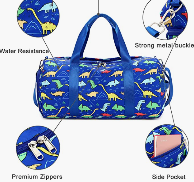 Women Girls Sport Gym Carry-On Bag,