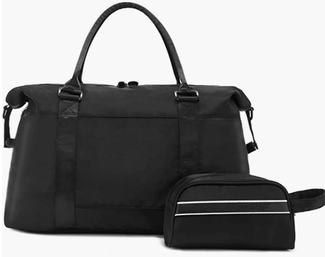 Bag for Women Gym Sport Bag with Toiletry Bag Pocket Carry On Bag Hospital Bag for Labor and Delivery
