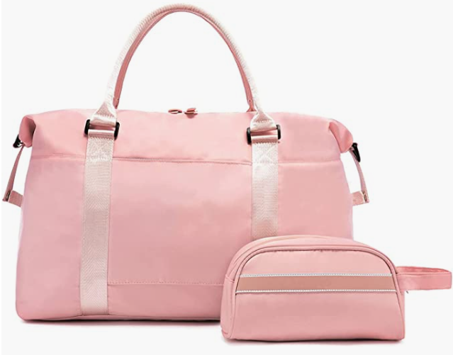 Bag for Women Gym Sport Bag with Toiletry Bag Pocket Carry On Bag Hospital Bag for Labor and Delivery
