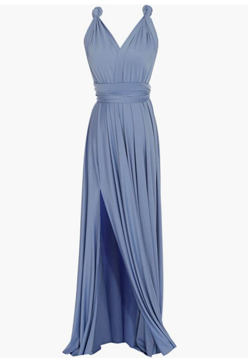Full Length one Dress with Over 100 Styles Multi Ways wrap , soft and breathable