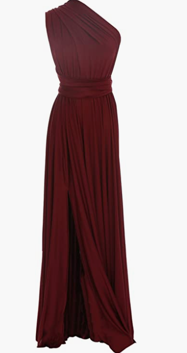 Full Length one Dress with Over 100 Styles Multi Ways wrap , soft and breathable