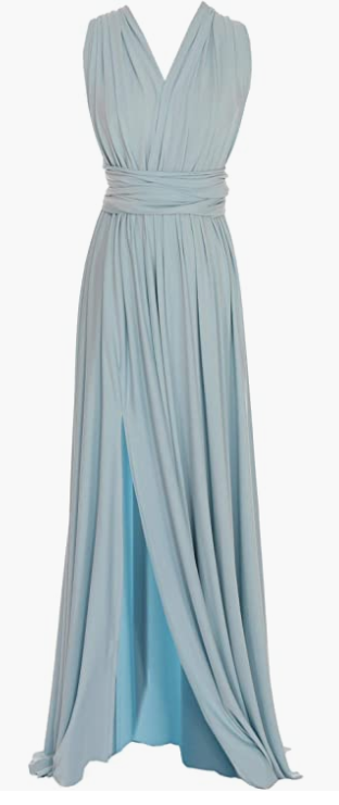 Full Length One Dress With Over 100 Styles Multi Ways Wrap , Soft And Breathable