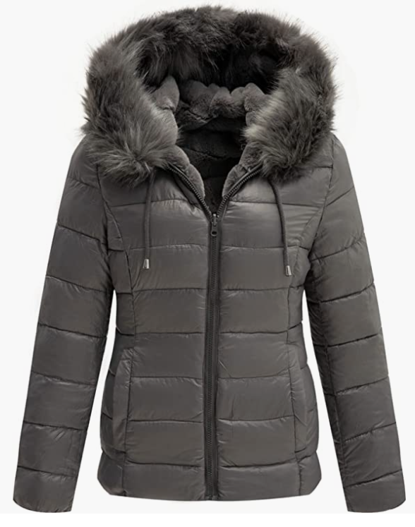 Fall and Winter Fashion The Puffer Coat Worn on Both Sides