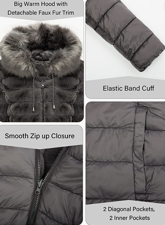 Fall and Winter Fashion The Puffer Coat Worn on Both Sides
