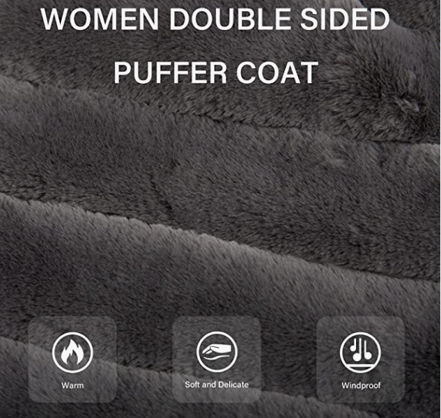 Fall and Winter Fashion The Puffer Coat Worn on Both Sides