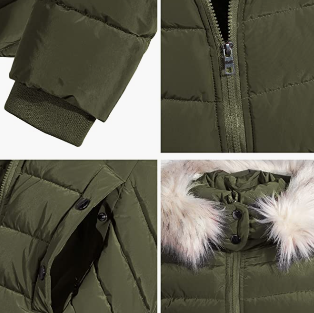 Winter Warm Overcoat WITH Thickened Hoodie For Women