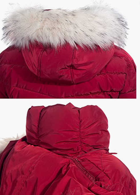 Winter Warm Overcoat WITH Thickened Hoodie For Women