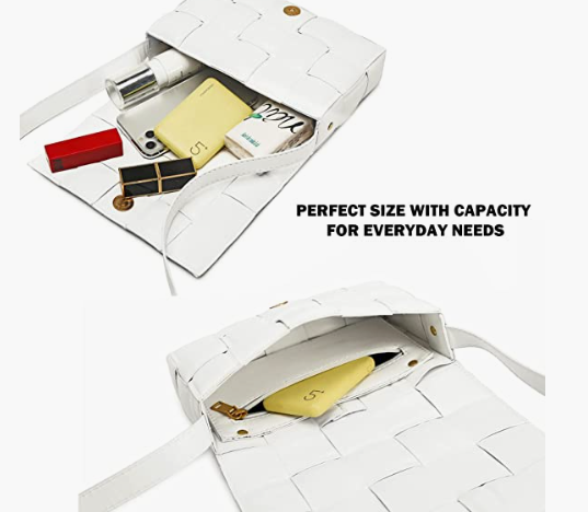 Bags for Women Small Shoulder Cassette bag White Purse