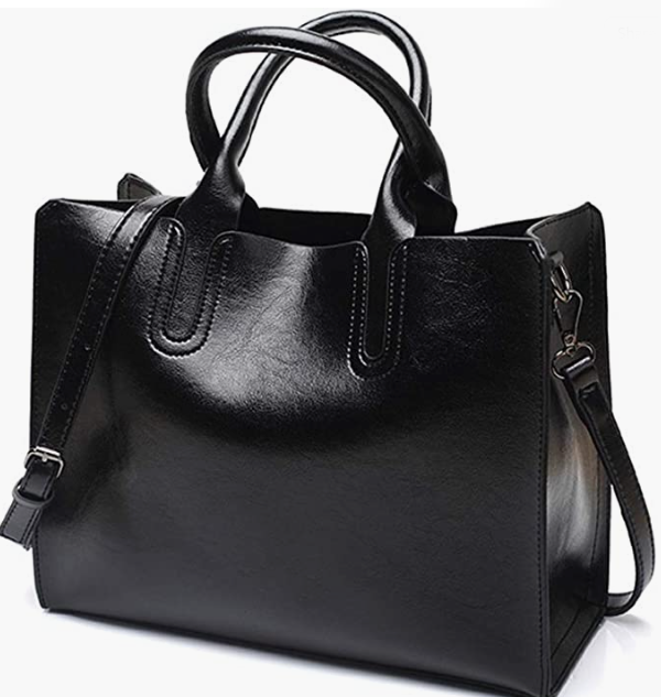 real Leather Purses and Handbags Bucket Bag Tote Bag for Women