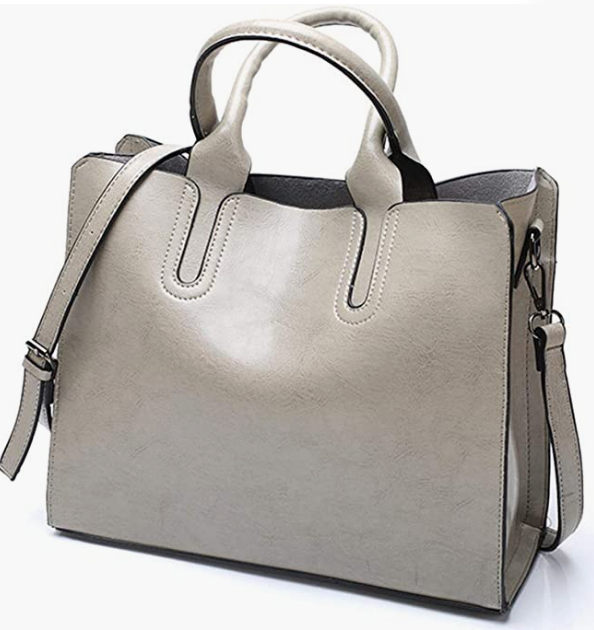 real  Leather Purses and Handbags Bucket Bag Tote Bag for Women