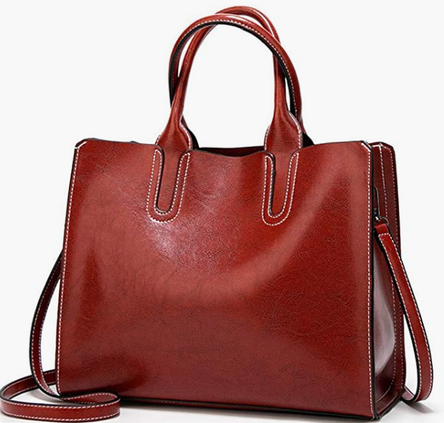 Real Leather Purses And Handbags Bucket Bag Tote Bag For Women