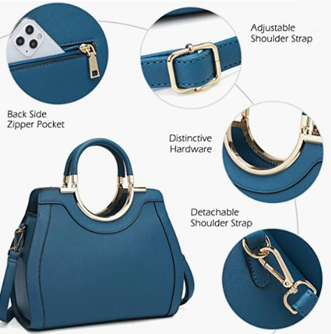 Women’s Handbags Designer Purses Satchel Shoulder Bag