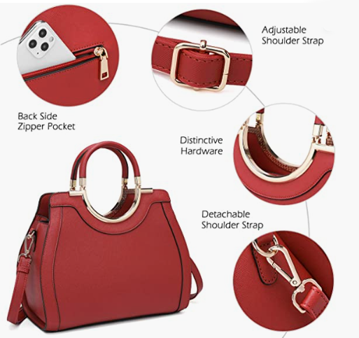 Women’s Handbags Designer Purses Satchel Shoulder Bag