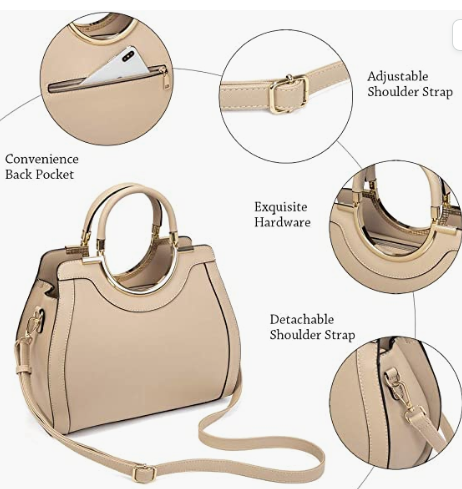 Women’s Handbags Designer Purses Satchel Shoulder Bag
