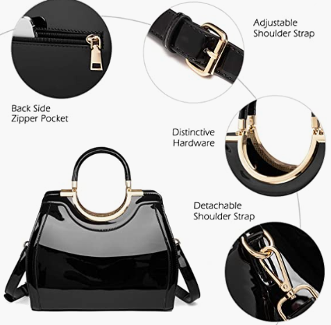 Women’s Handbags Designer Purses Satchel Shoulder Bag