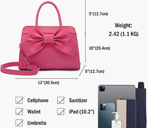 Handbag Purse, Vintage Faux Leather Crossbody Bag For Women