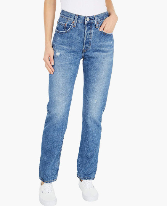 Womens Premium 501 Original Fit Jeans