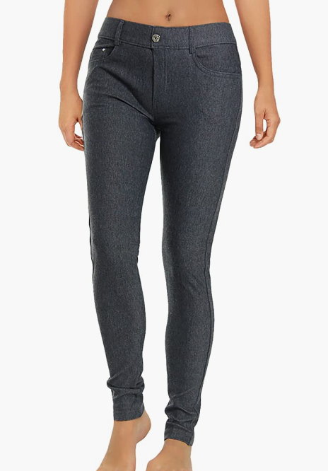 Leggings Pants Women's Jean Look Jeggings Tight PANTS