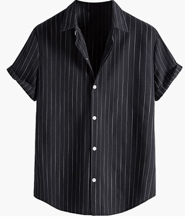 Mens Casual Simple Hawaian