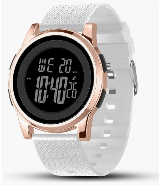 Waterproof Stainless Steel Fashion Wrist Watch For Men Women Sports Watch
