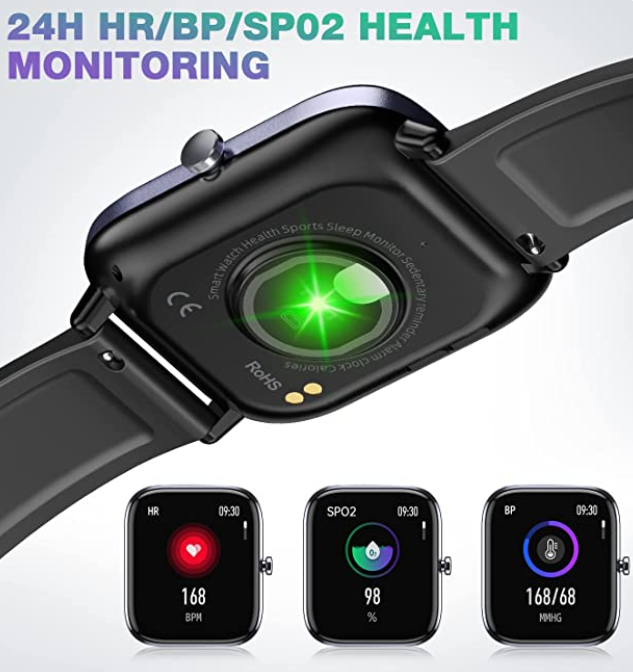 Smart Watch with Bluetooth Call for Women, IP67 Waterproof Fitness Tracker with 1.7