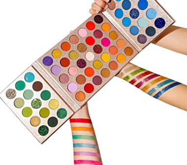 Eyeshadow Makeup Pallet Long Lasting Natural Ultra 65 Colors Eye Shadow Waterproof Matte Eye Makeup