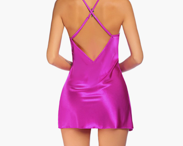 SEXY Nightwear Lingerie Satin Sleepwear ITALY