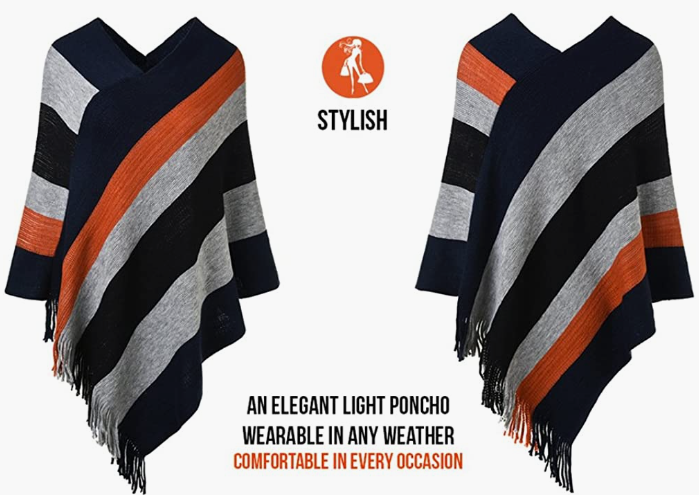 CASUAL Stripe Patterns and Fringed Sides MADE IN ITALY