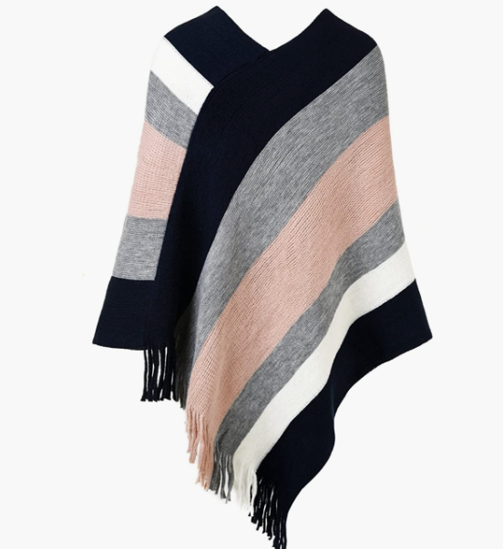 CASUAL Stripe Patterns and Fringed Sides MADE IN ITALY