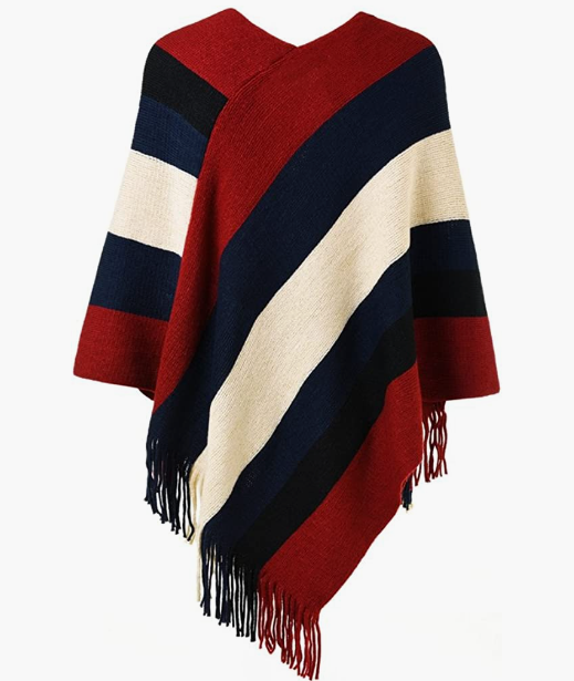 CASUAL Stripe Patterns and Fringed Sides MADE IN ITALY