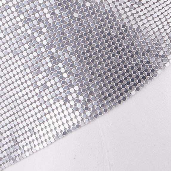 PARTY Sparkly Deep V Neck Crop Tank Tops Cami Body Chain Top